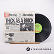 Jethro Tull Thick As A Brick LP Vinyl Record - Front Cover & Record