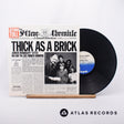 Jethro Tull Thick As A Brick LP Vinyl Record - Front Cover & Record