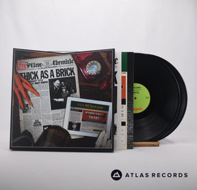Jethro Tull Thick As A Brick Box Set 2 x LP Vinyl Record - Front Cover & Record