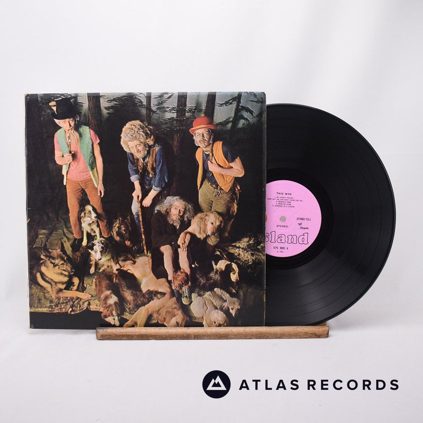 Jethro Tull This Was LP Vinyl Record - Front Cover & Record