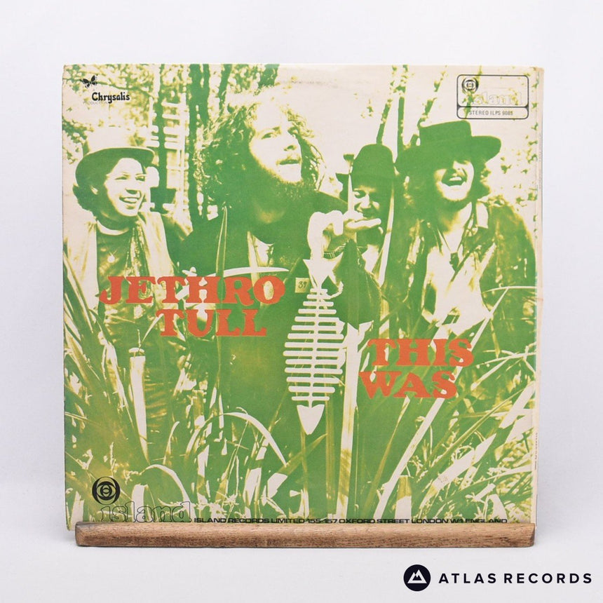 Jethro Tull - This Was - First Uk Press Gatefold +A +B LP Vinyl Record - EX/VG+