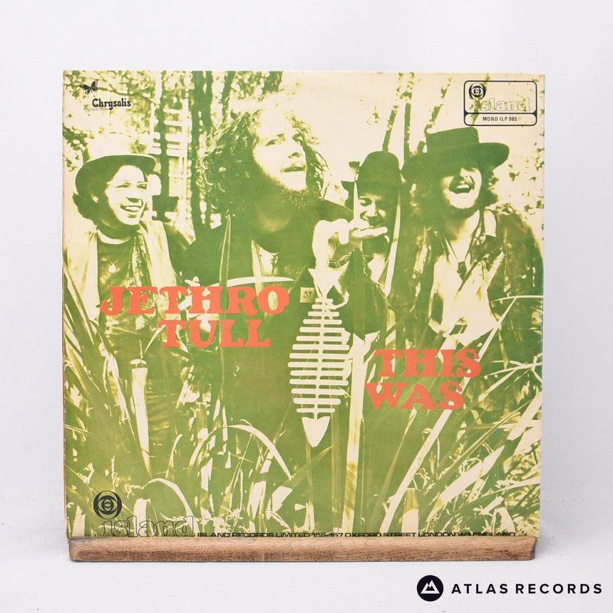 Jethro Tull - This Was - First Press +A +B LP Vinyl Record - VG+/VG+