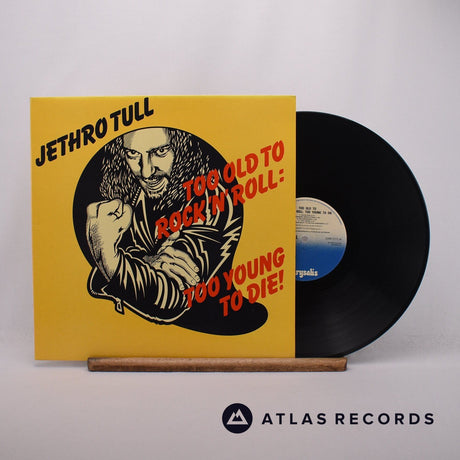 Jethro Tull Too Old To Rock 'N' Roll: Too Young To Die! LP Vinyl Record - Front Cover & Record