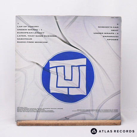 Jethro Tull - Under Wraps - Textured Sleeve LP Vinyl Record - VG+/EX