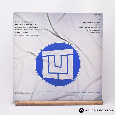 Jethro Tull - Under Wraps - Textured Sleeve LP Vinyl Record - EX/EX