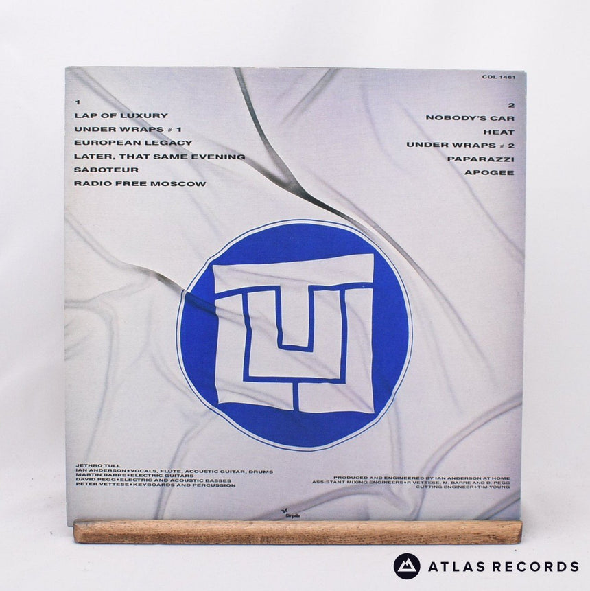 Jethro Tull - Under Wraps - Textured Sleeve A//2 B//1 LP Vinyl Record - EX/VG+