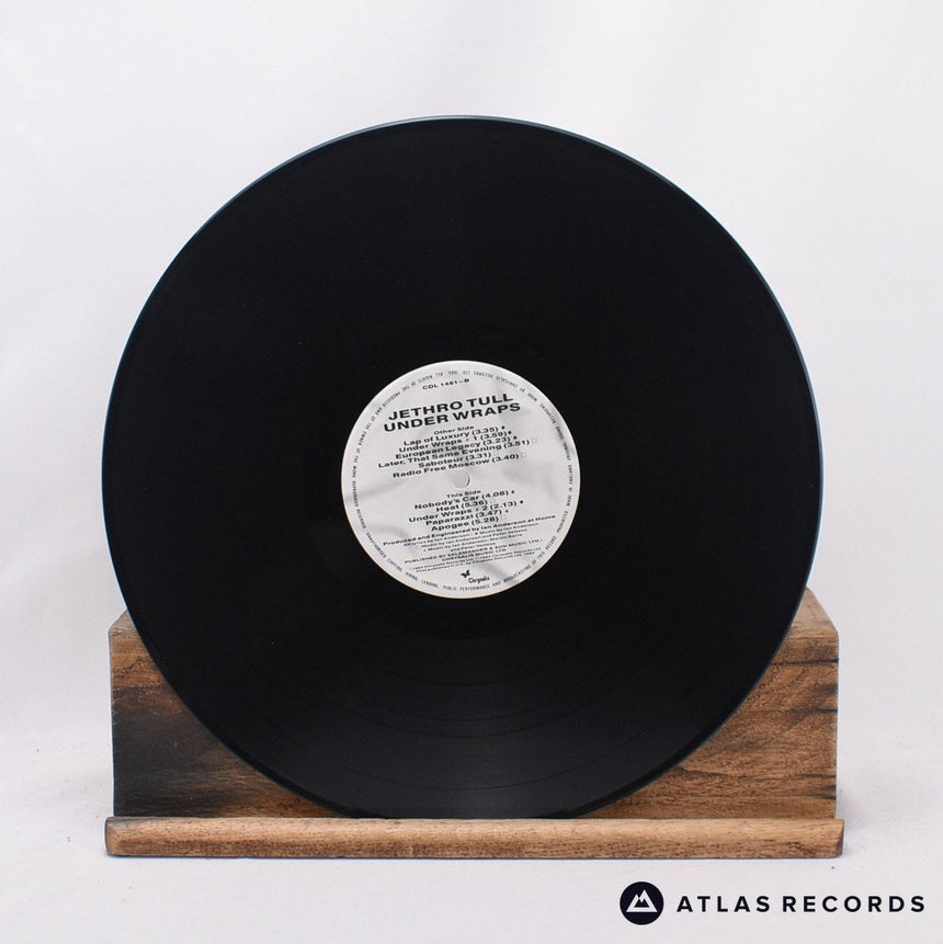 Jethro Tull - Under Wraps - Textured Sleeve A//2 B//1 LP Vinyl Record - EX/VG+