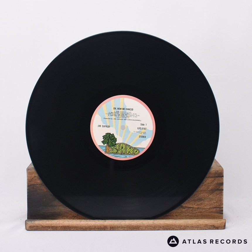 Jim Capaldi - Oh How We Danced - Gatefold LP Vinyl Record - EX/EX