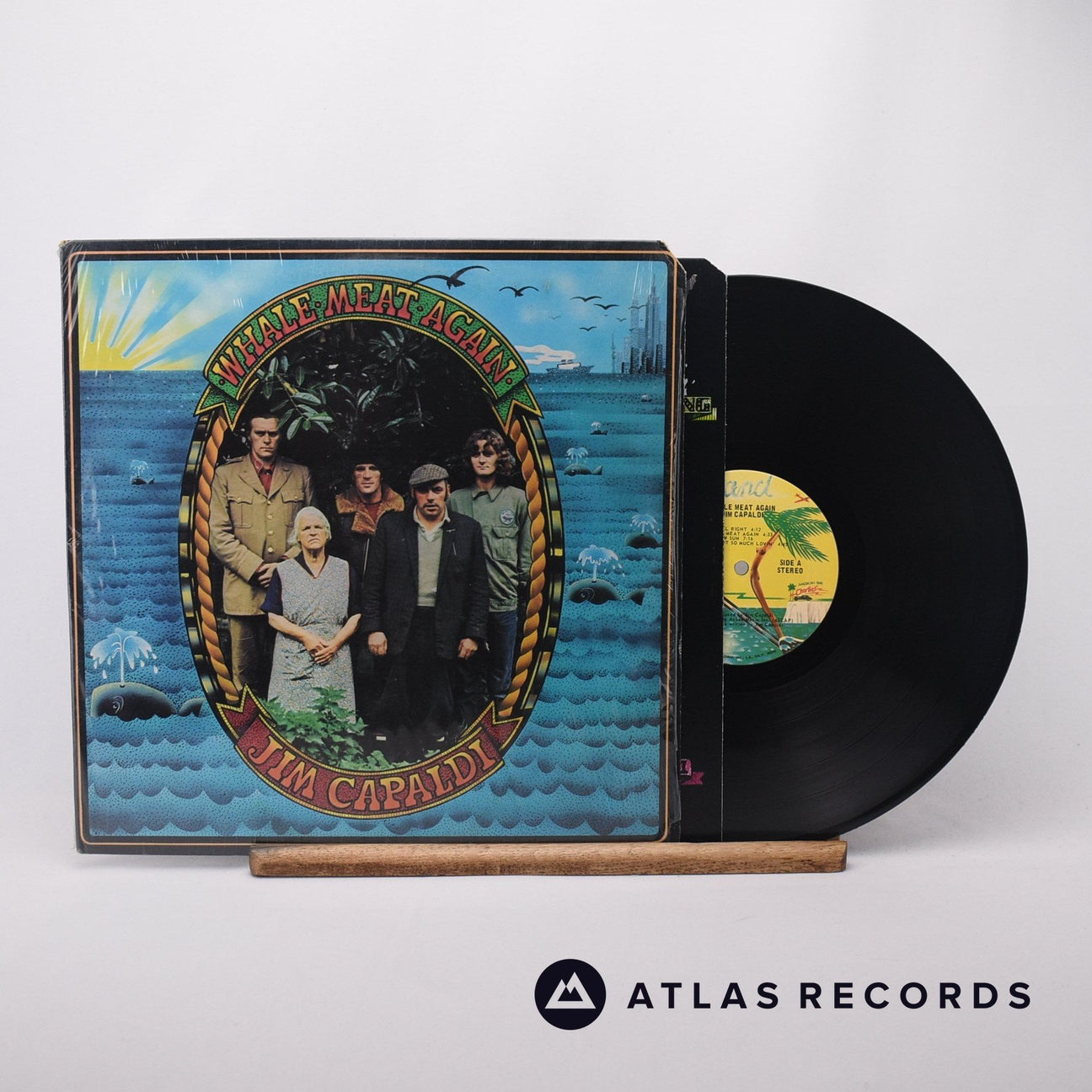 Jim Capaldi Whale Meat Again LP Vinyl Record - Front Cover & Record