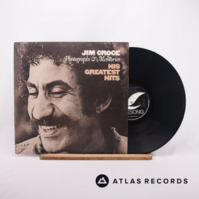 Jim Croce Photographs & Memories LP Vinyl Record - Front Cover & Record