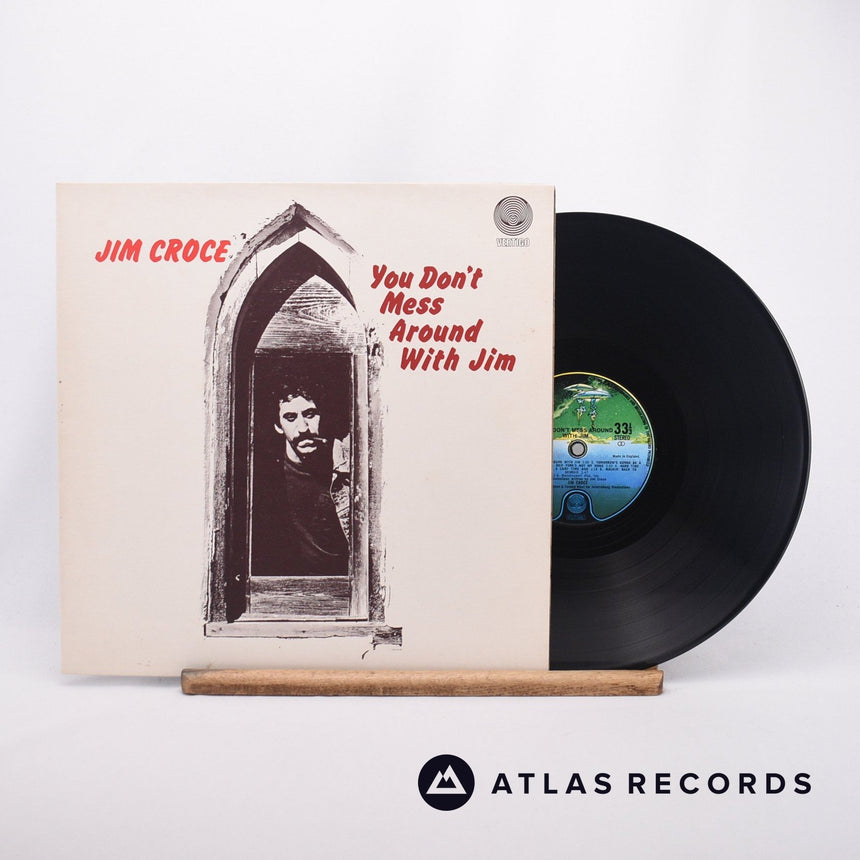Jim Croce You Don't Mess Around With Jim LP Vinyl Record - Front Cover & Record
