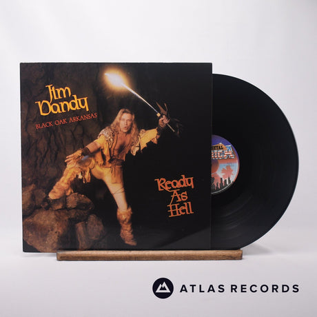 Jim Dandy Ready As Hell LP Vinyl Record - Front Cover & Record