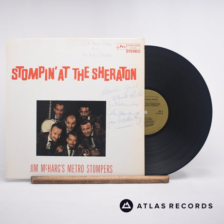 Jim McHarg's Metro Stompers Stompin' At The Sheraton LP Vinyl Record - Front Cover & Record