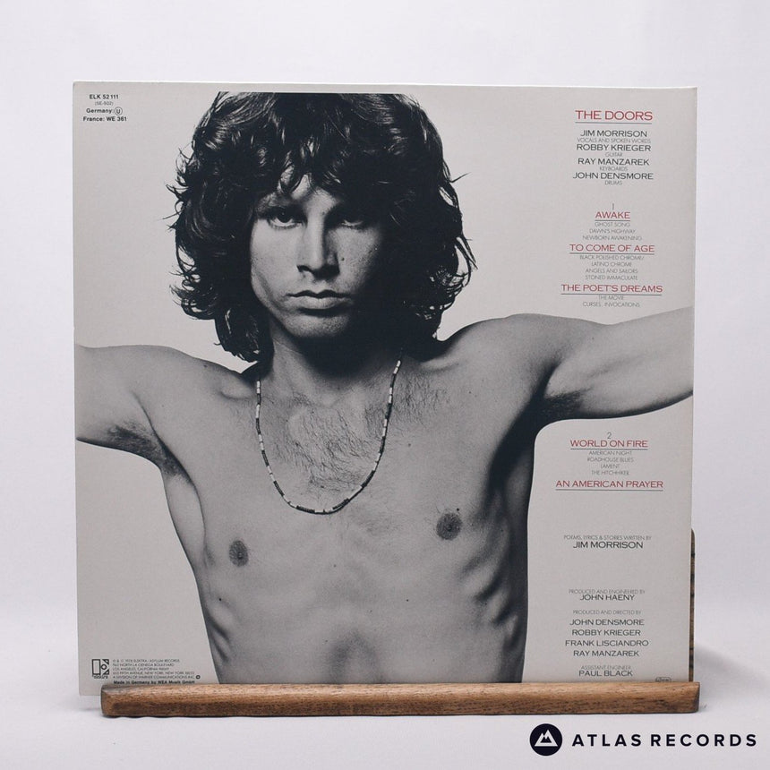 Jim Morrison - An American Prayer - Reissue Gatefold LP Vinyl Record - NM/EX