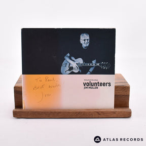 Jim Mullen Volunteers CD Vinyl Record - Front Cover & Record