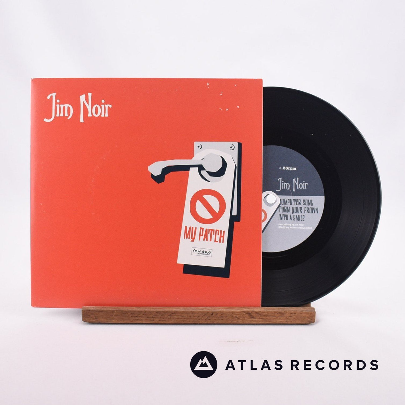 Jim Noir My Patch 7" Vinyl Record - Front Cover & Record