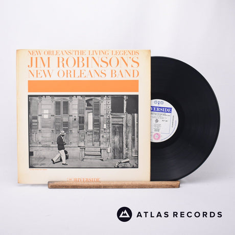 Jim Robinson's New Orleans Band Jim Robinson's New Orleans Band LP Vinyl Record - Front Cover & Record