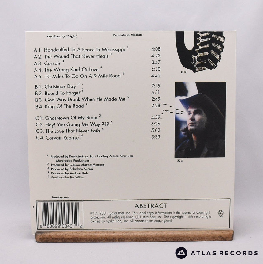 Jim White - No Such Place - Etched Gatefold A B C Double LP Vinyl Record - EX/NM