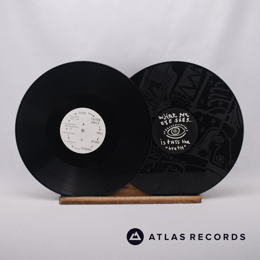 Jim White - No Such Place - Etched Gatefold A B C Double LP Vinyl Record - EX/NM