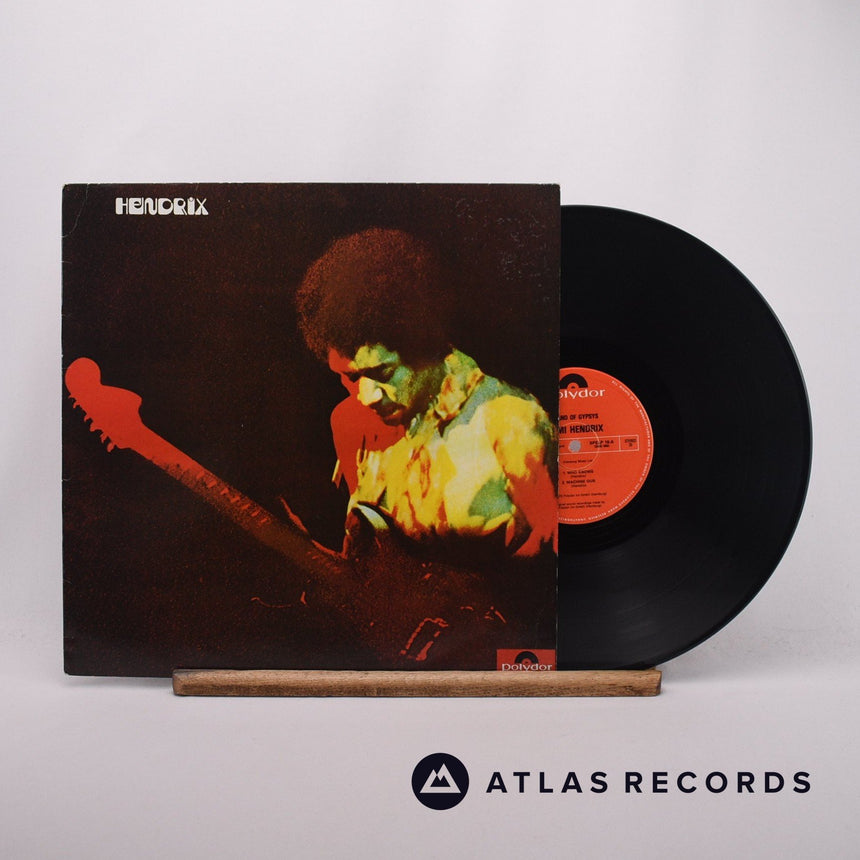 Jimi Hendrix Band Of Gypsys LP Vinyl Record - Front Cover & Record