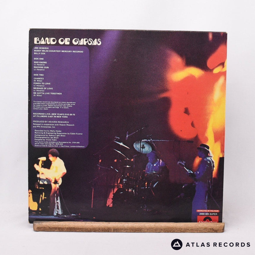 Jimi Hendrix - Band Of Gypsys - Reissue LP Vinyl Record - VG+/VG+