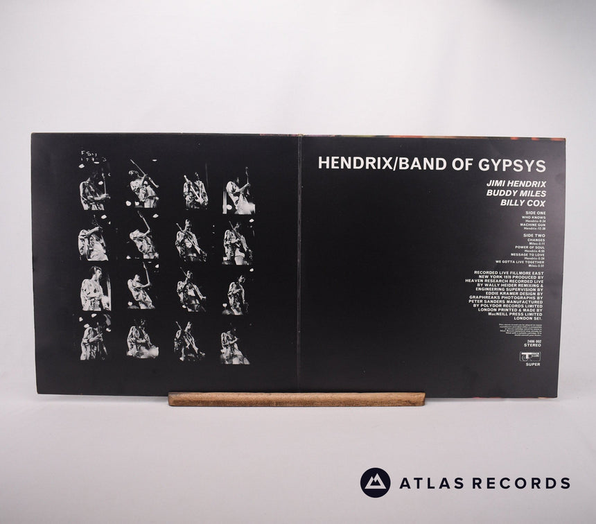 Jimi Hendrix - Band Of Gypsys - Reissue Gatefold LP Vinyl Record - EX/EX