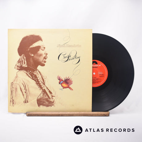 Jimi Hendrix Crash Landing LP Vinyl Record - Front Cover & Record