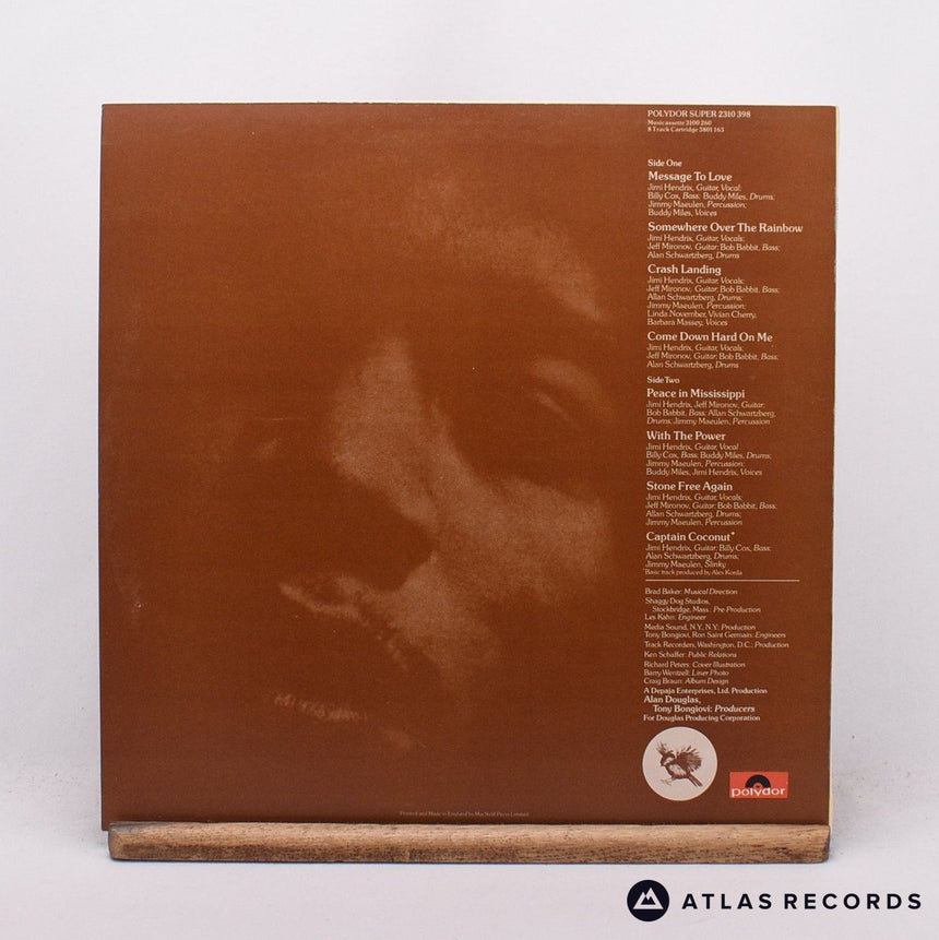 Jimi Hendrix - Crash Landing - LP Vinyl Record - EX/NM