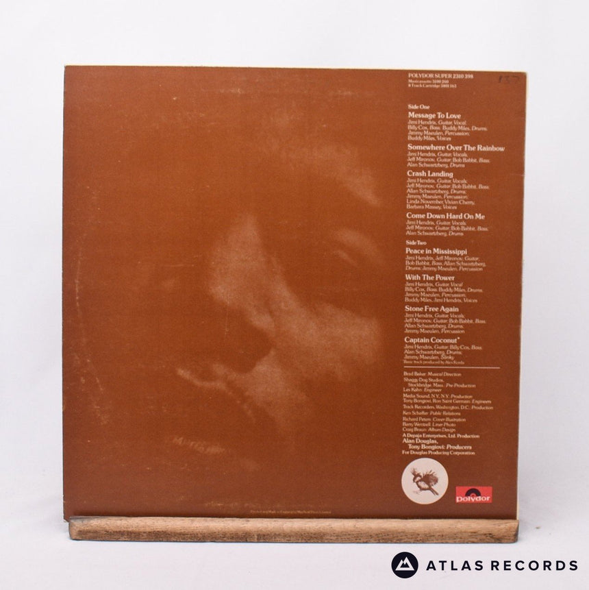 Jimi Hendrix - Crash Landing - LP Vinyl Record - EX/EX