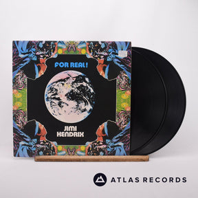 Jimi Hendrix For Real! 2 x LP Vinyl Record - Front Cover & Record