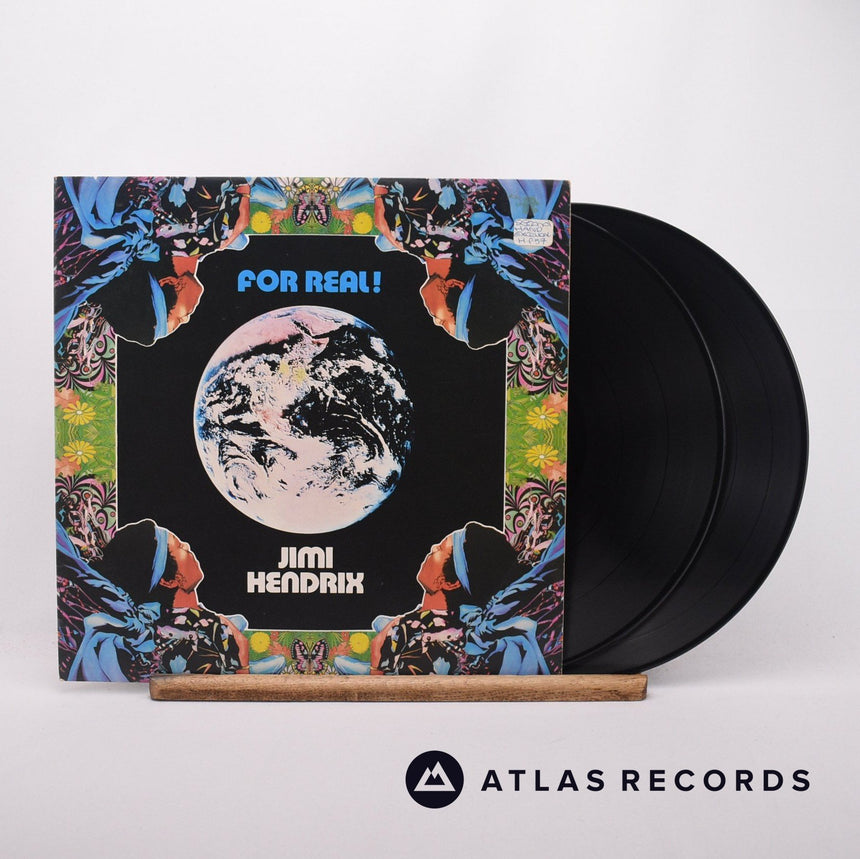 Jimi Hendrix For Real! 2 x LP Vinyl Record - Front Cover & Record