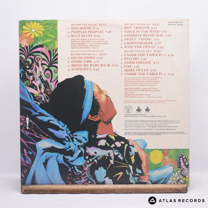 Jimi Hendrix - For Real! - Gatefold Double LP Vinyl Record - EX/VG+