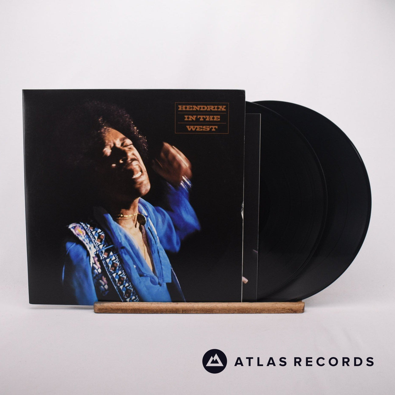 Jimi Hendrix Hendrix In The West 2 x LP Vinyl Record - Front Cover & Record