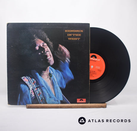 Jimi Hendrix Hendrix In The West LP Vinyl Record - Front Cover & Record