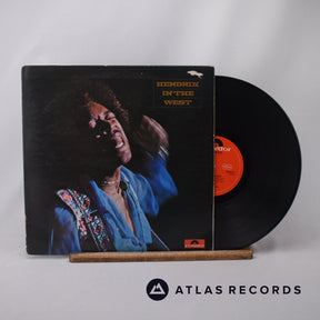 Jimi Hendrix Hendrix In The West LP Vinyl Record - Front Cover & Record