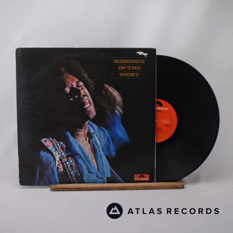 Jimi Hendrix Hendrix In The West LP Vinyl Record - Front Cover & Record