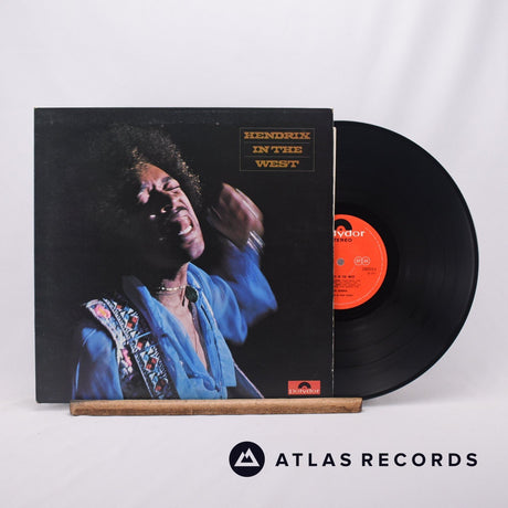 Jimi Hendrix Hendrix In The West LP Vinyl Record - Front Cover & Record