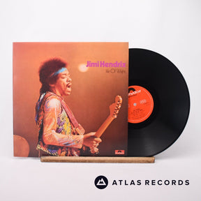 Jimi Hendrix Isle Of Wight LP Vinyl Record - Front Cover & Record