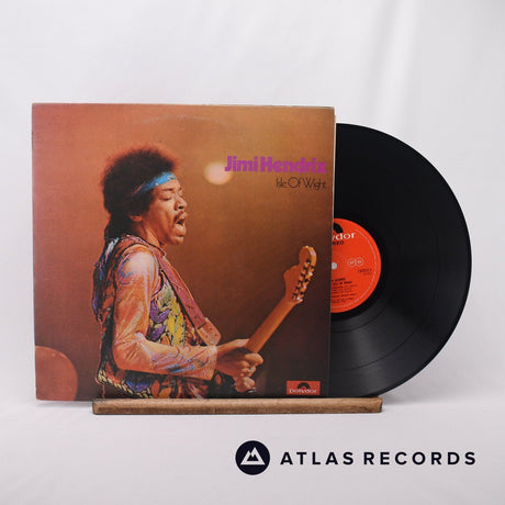 Jimi Hendrix Isle Of Wight LP Vinyl Record - Front Cover & Record