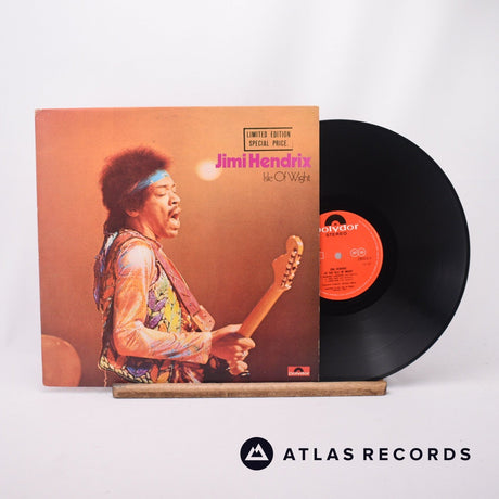 Jimi Hendrix Isle Of Wight LP Vinyl Record - Front Cover & Record