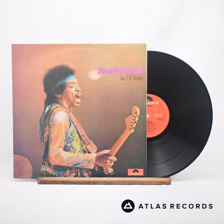 Jimi Hendrix Isle Of Wight LP Vinyl Record - Front Cover & Record
