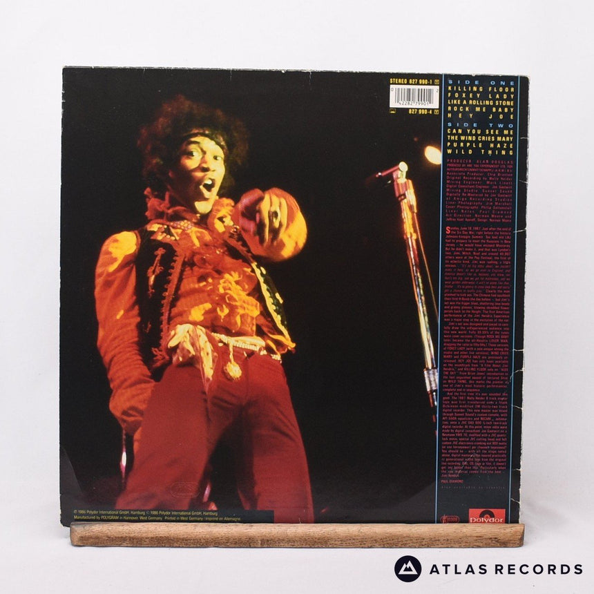 Jimi Hendrix - Jimi Plays Monterey - LP Vinyl Record - VG+/EX