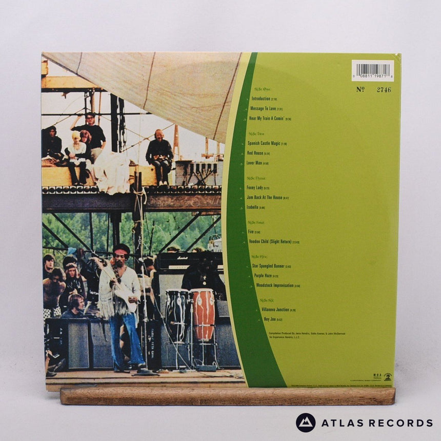 Jimi Hendrix - Live At Woodstock - 3 x LP Vinyl Record