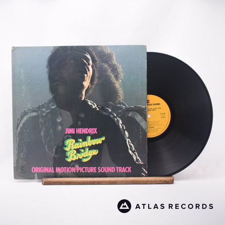 Jimi Hendrix Rainbow Bridge - Original Motion Picture Sound Track LP Vinyl Record - Front Cover & Record
