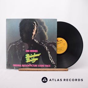 Jimi Hendrix Rainbow Bridge - Original Motion Picture Sound Track LP Vinyl Record - Front Cover & Record