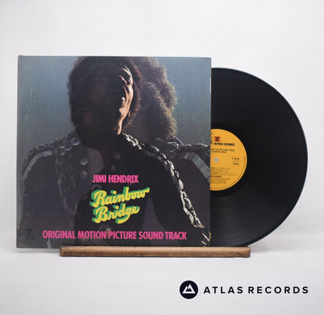 Jimi Hendrix Rainbow Bridge - Original Motion Picture Sound Track LP Vinyl Record - Front Cover & Record