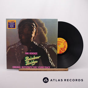 Jimi Hendrix Rainbow Bridge LP Vinyl Record - Front Cover & Record