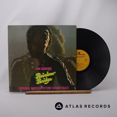 Jimi Hendrix Rainbow Bridge - Original Motion Picture Sound Track LP Vinyl Record - Front Cover & Record