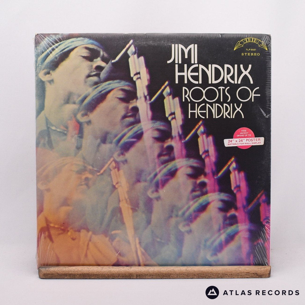 Jimi Hendrix Roots Of Hendrix LP Vinyl Record - Front Cover & Record