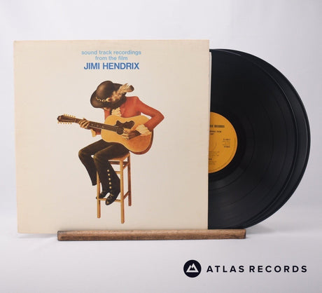 Jimi Hendrix Sound Track Recordings From The Film "Jimi Hendrix" Double LP Vinyl Record - Front Cover & Record